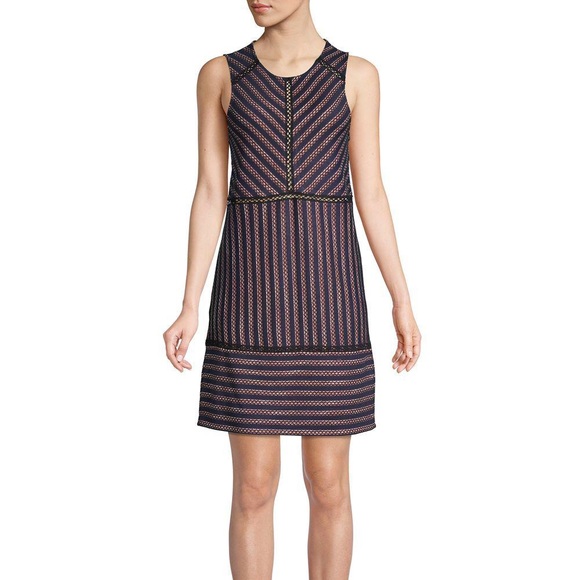 BCBGMaxAzria | Dresses | Bcbg Maxazria Shimmer Stitch Dress Size Xxs ...